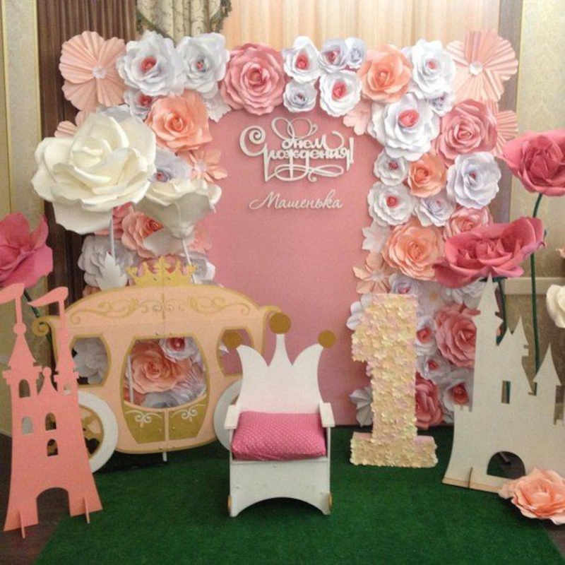 Decoración temática de princesa